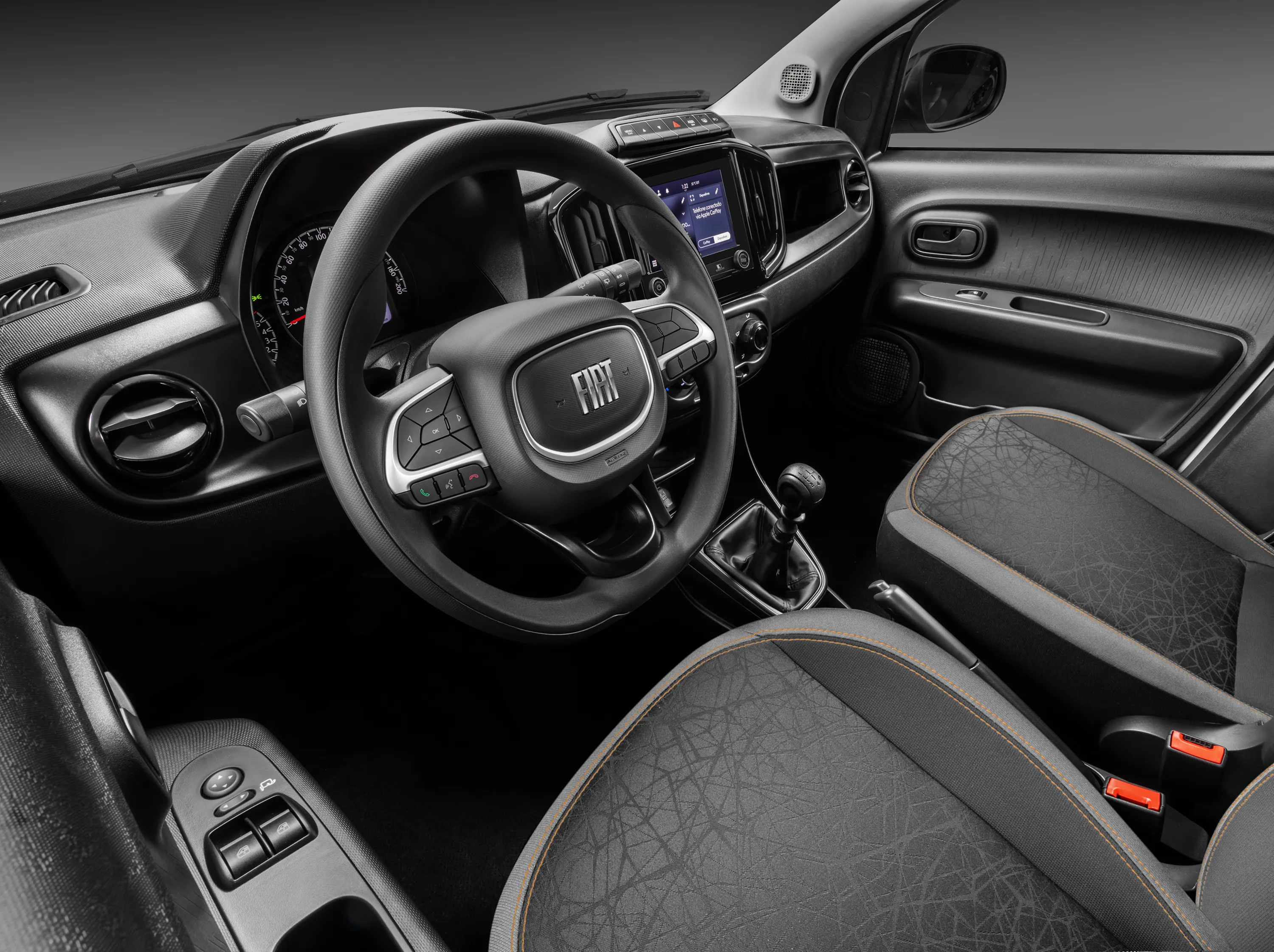 Tudo sobre interior do Fiat Mobi
